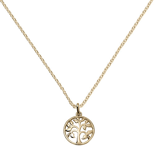 White gold tree of clearance life necklace