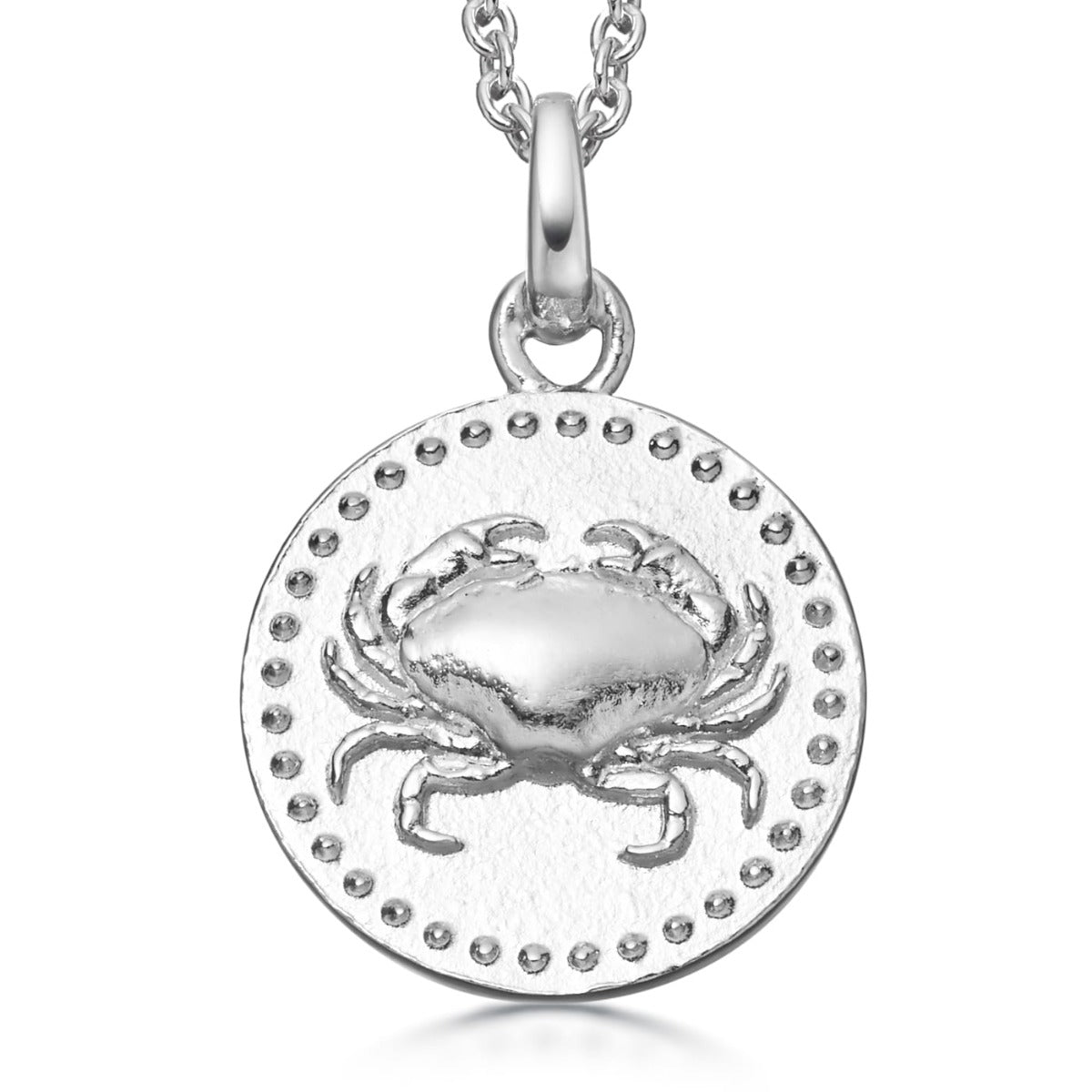 Sterling silver crab on sale charm