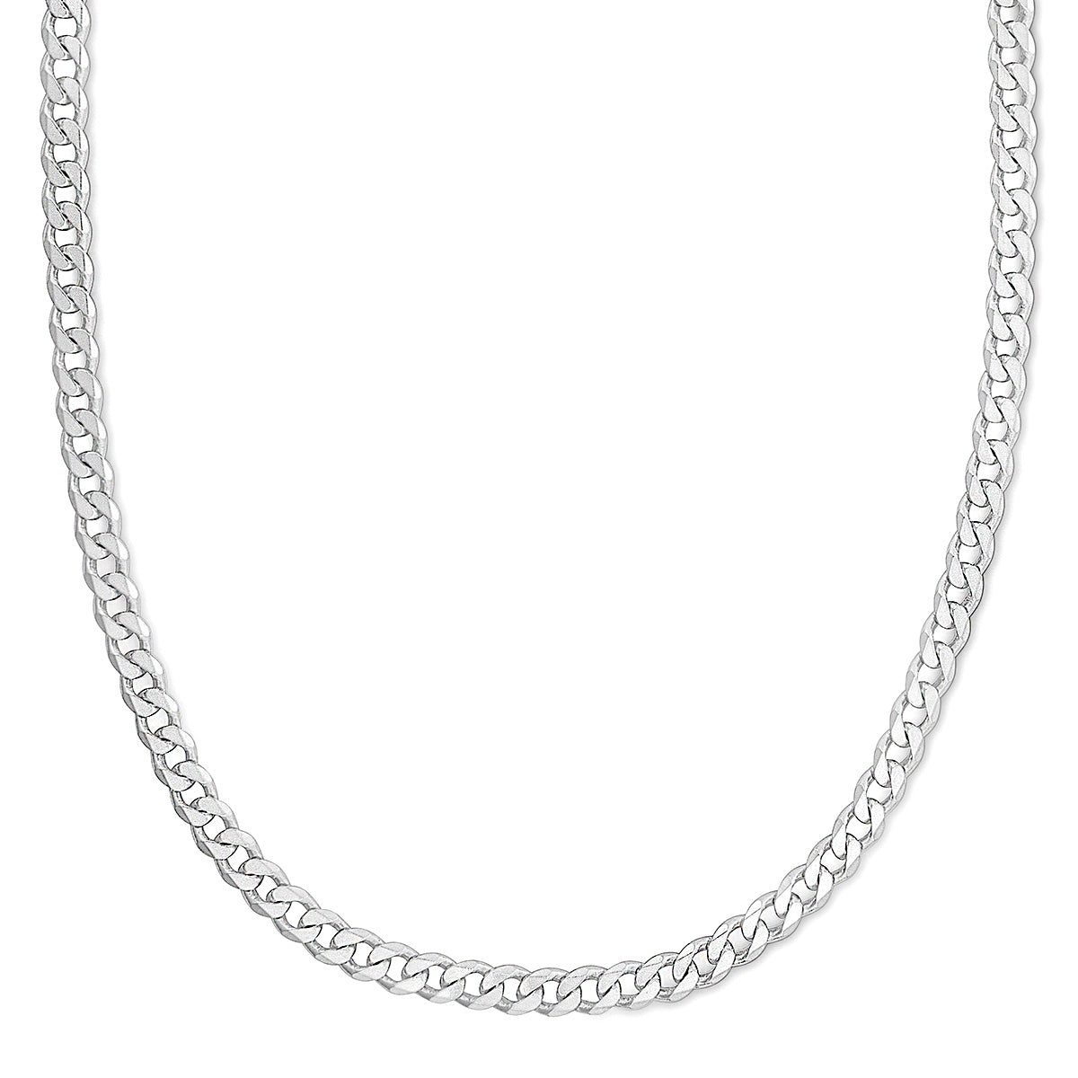 Sterling Silver Heavy Cuban Curb Chain - hersey-and-son