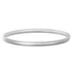 Silver Bangle No.2 - Classic 4mm - hersey-and-son