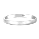 Silver Bangle No.2 - Classic Chunky 8mm - hersey-and-son