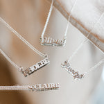 Personalised Sterling Silver Name Necklace - hersey-and-son