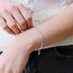 Silver Box Belcher Chain Bracelet - hersey-and-son