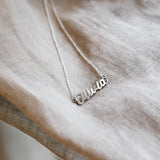 Personalised Sterling Silver Name Necklace - hersey-and-son