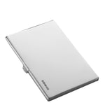 Silver Business Card Case - hersey-and-son