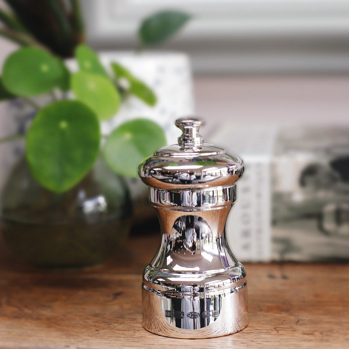 Handmade Sterling Silver Peppermill 