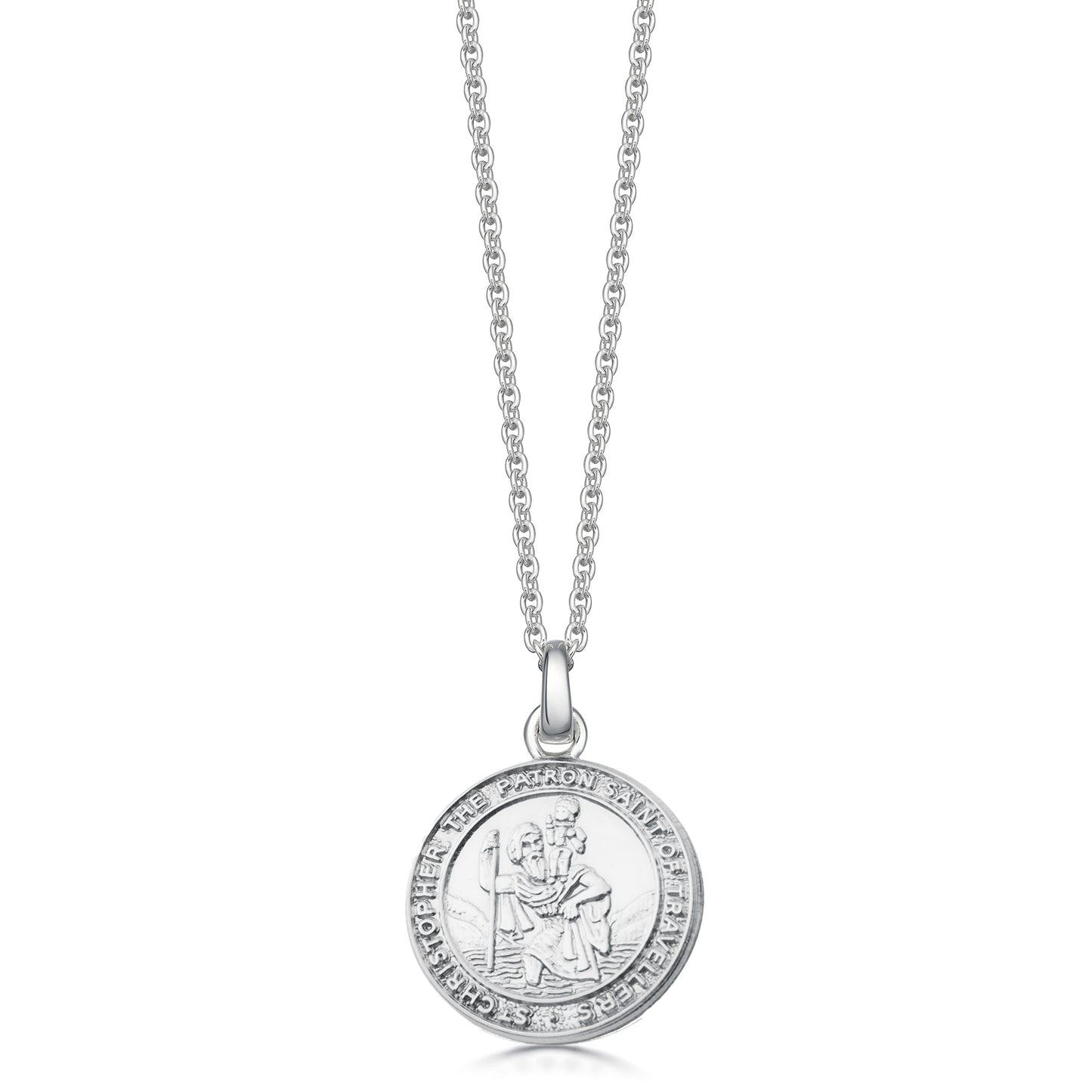 Chunky St Christopher Necklace