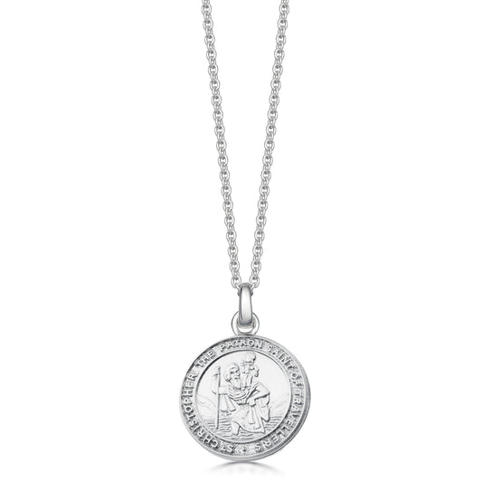 Chunky St Christopher Necklace