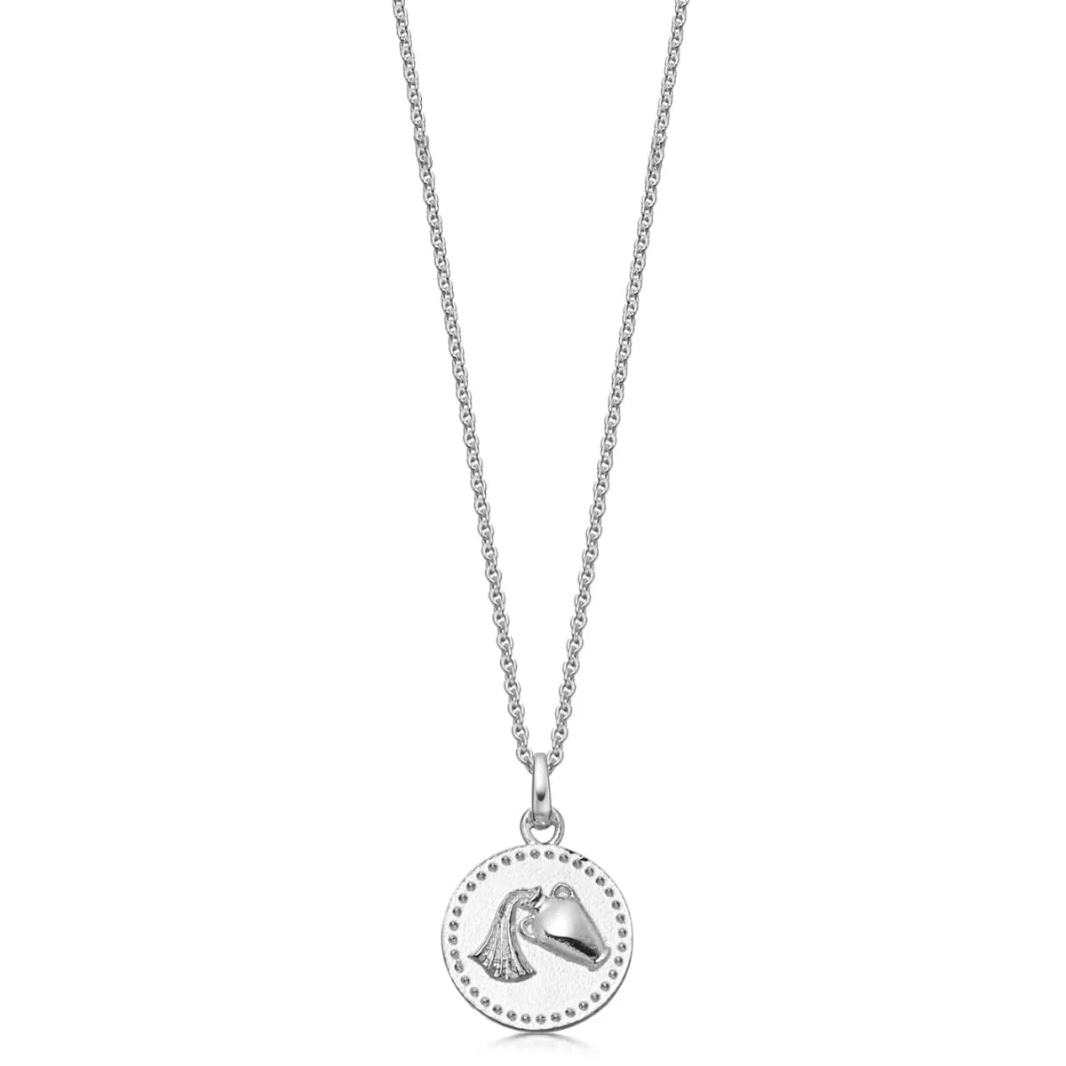 Sterling Silver Zodiac Necklace - hersey-and-son