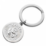 Sterling Silver Zodiac Keyring - hersey-and-son