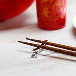 Silver Chopstick Rest - hersey-and-son