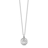 Child's Silver Mini St Christopher Necklace