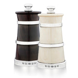 Silver Salt and Pepper Churns