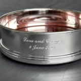 Silver Plated Wine Coaster - hersey-and-son