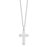 Classic Sterling Silver Cross Necklace