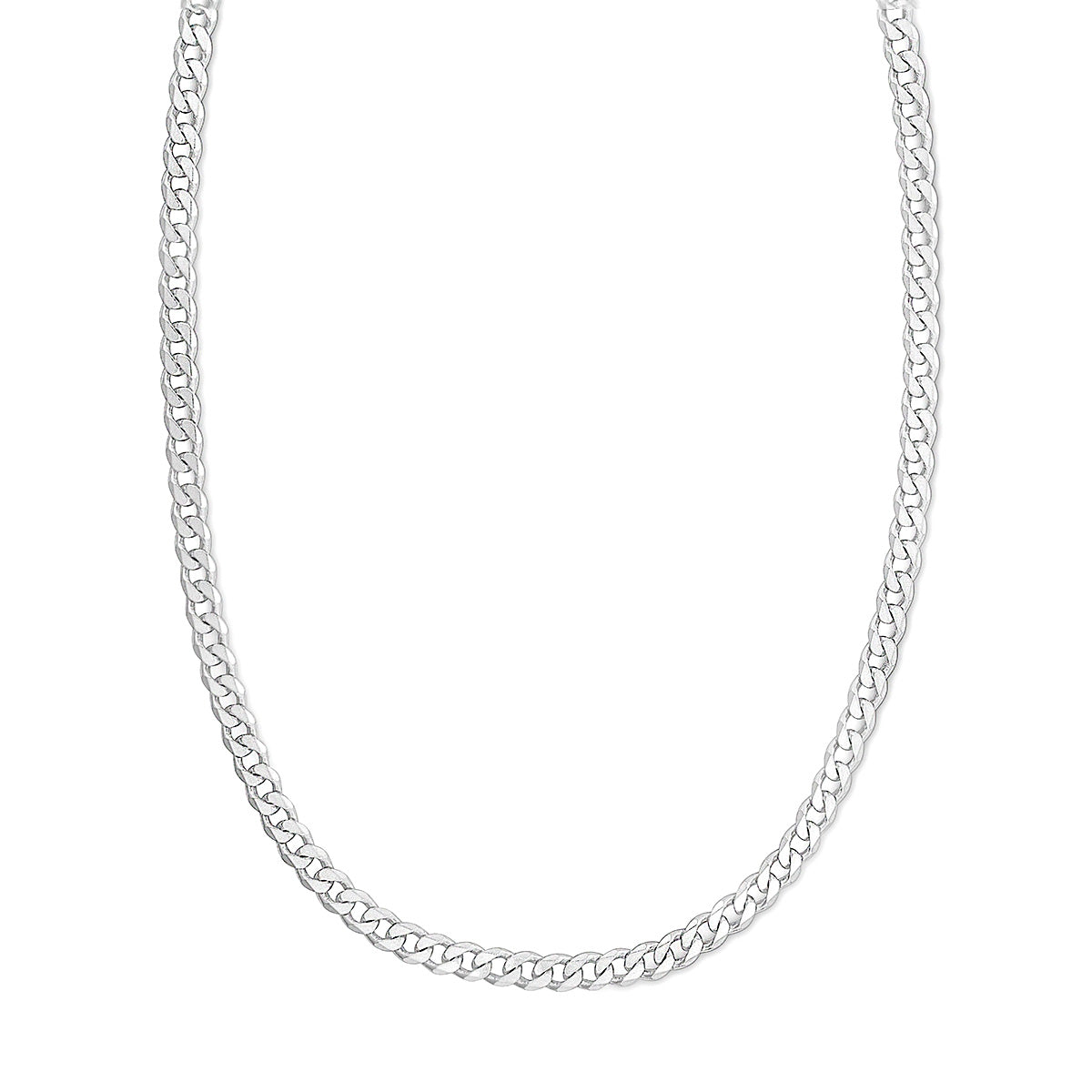 Sterling Silver Heavy Cuban Curb Chain - hersey-and-son