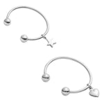 Child's Silver Torque Bracelet - hersey-and-son