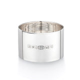 Heavy Round Silver Napkin Ring