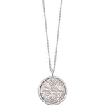 Sterling Silver Lucky Sixpence Necklace - hersey-and-son