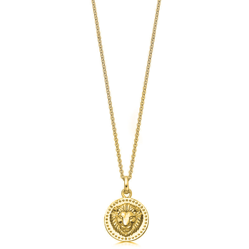 18ct Gold plated Silver Zodiac Necklace - hersey-and-son