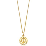 18ct Gold plated Silver Zodiac Necklace - hersey-and-son