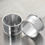 Round Silver Napkin Ring - hersey-and-son