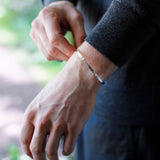 The Fine Hammered Silver Cuff