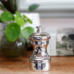 Silver Peugeot Saltmill - 4 inches - hersey-and-son