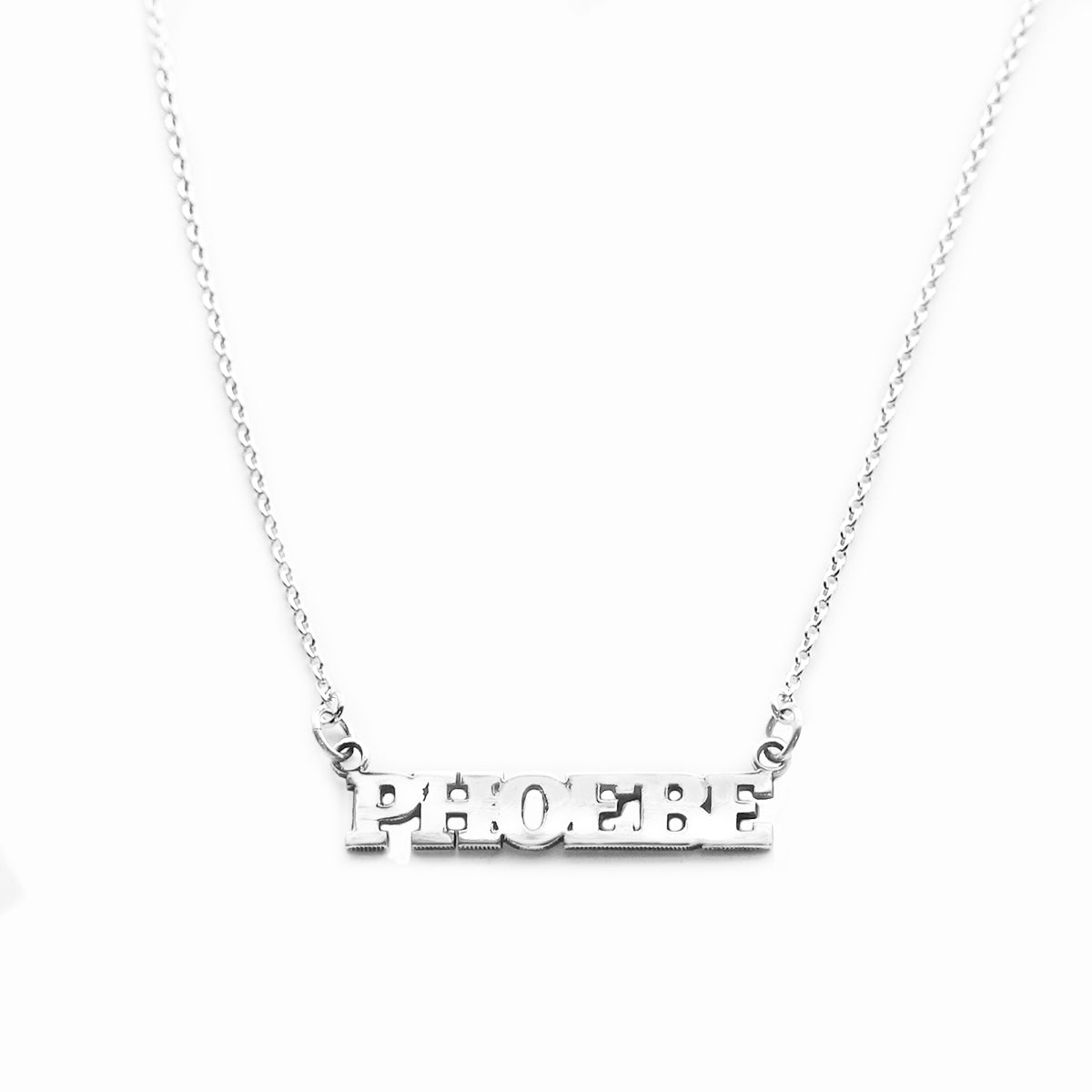 Personalised Sterling Silver Name Necklace - hersey-and-son