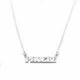 Personalised Sterling Silver Name Necklace - hersey-and-son