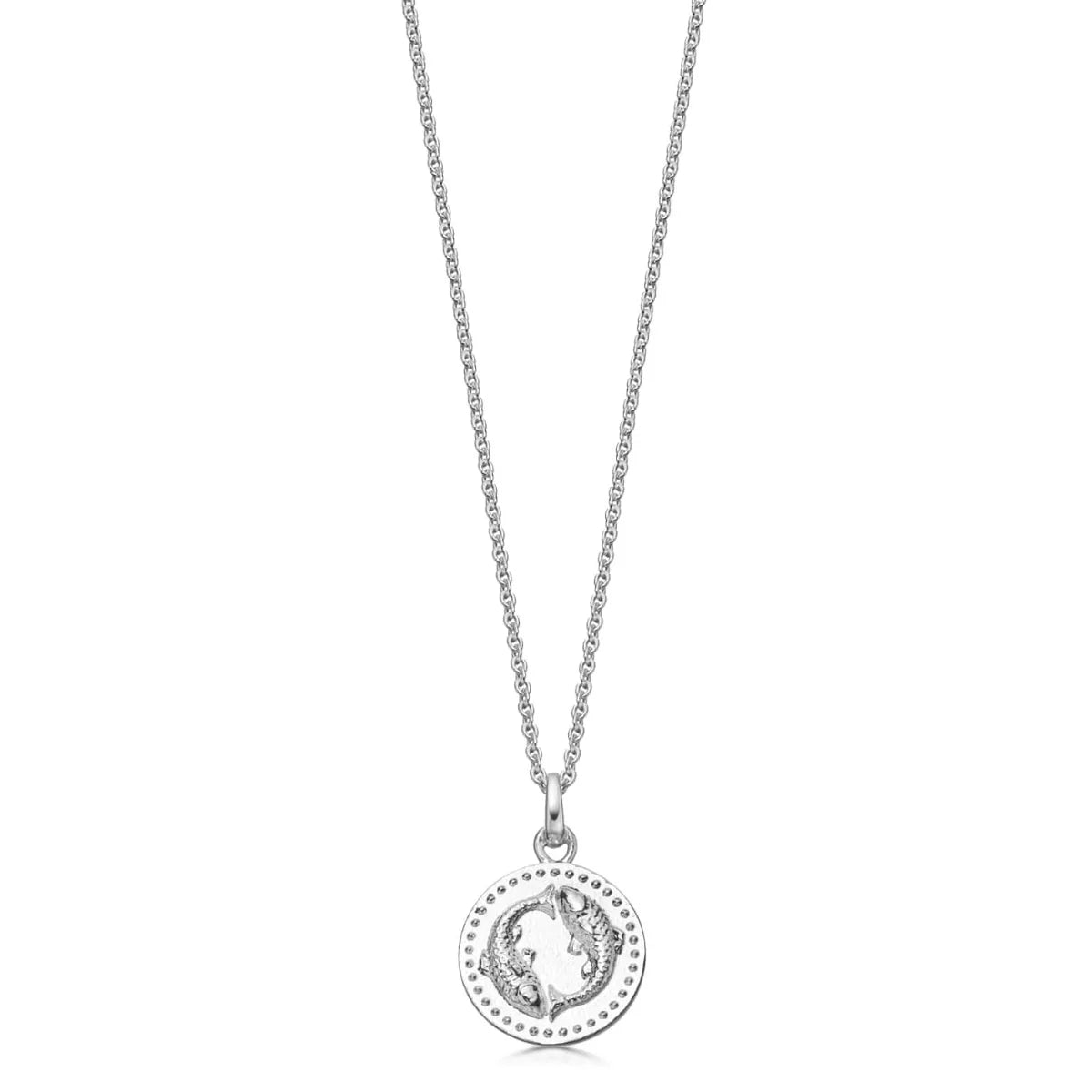 Sterling Silver Zodiac Necklace - hersey-and-son