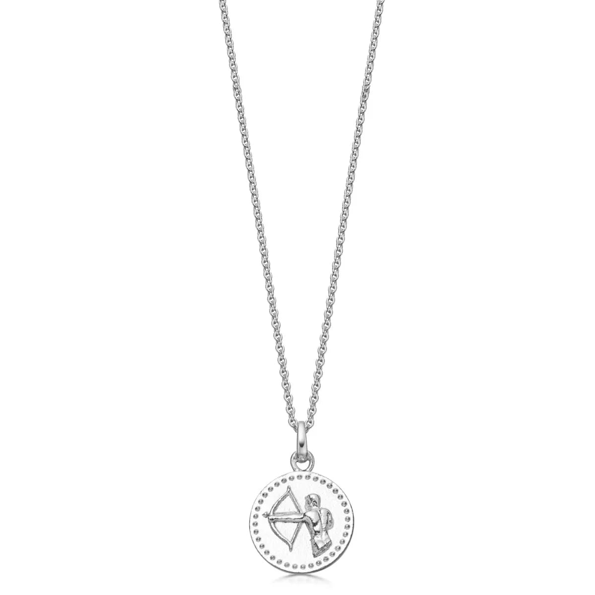 Sterling Silver Zodiac Necklace - hersey-and-son