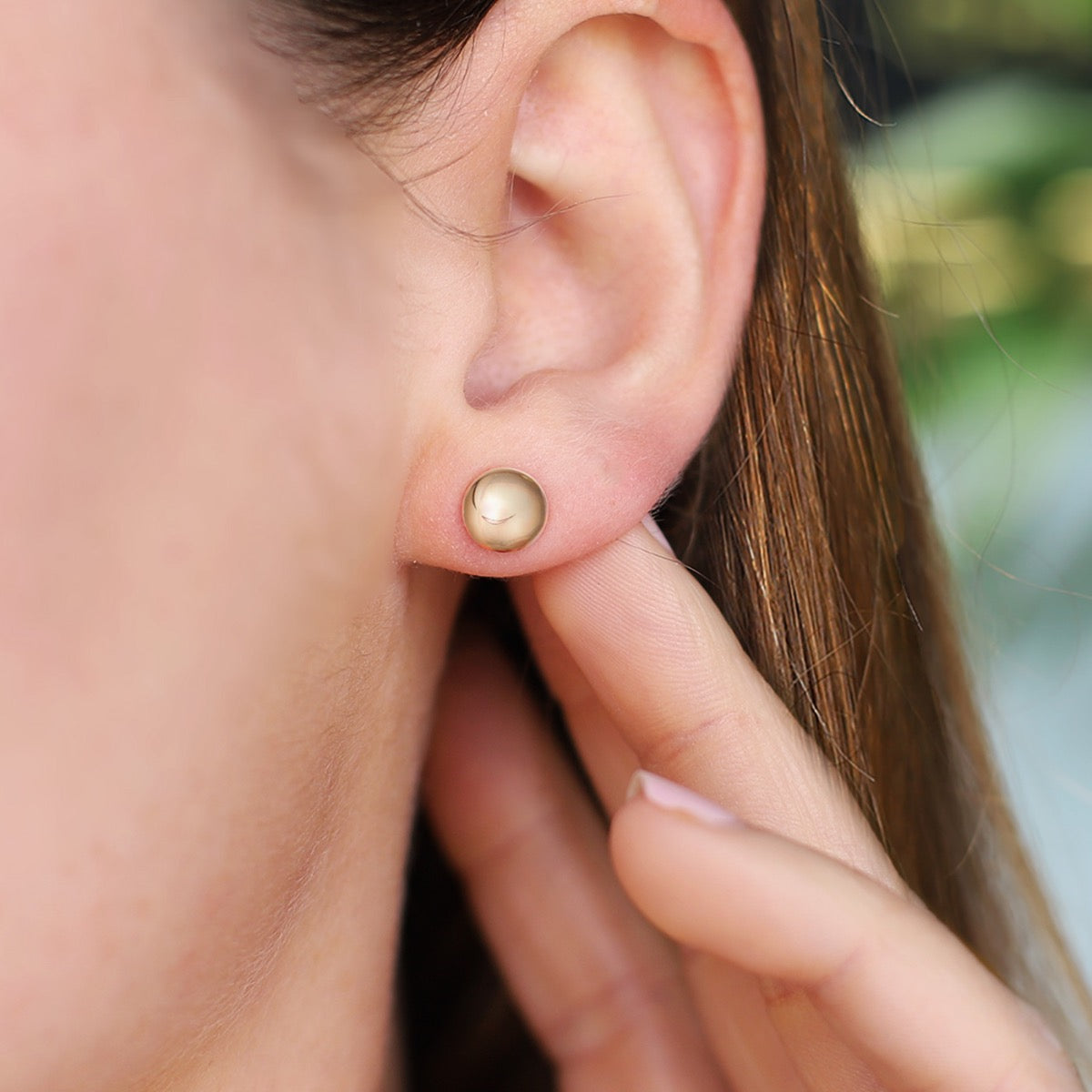 Women's Earrings - Designer Gold Studs