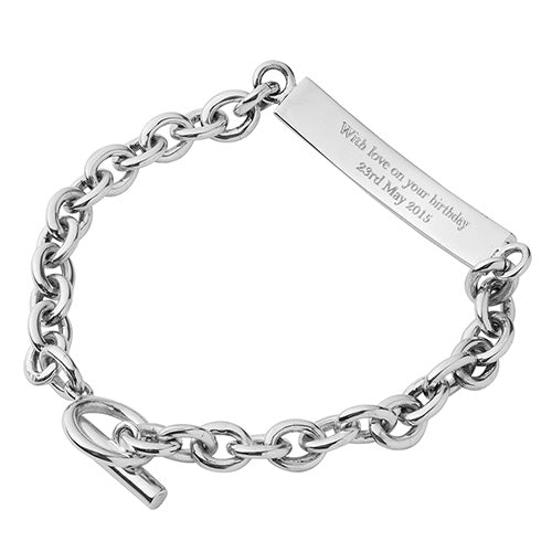 Id on sale bracelets engraved