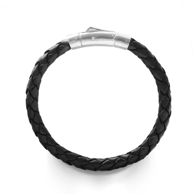 Men's Leather & Silver Bracelets | Hersey & Son Silversmiths