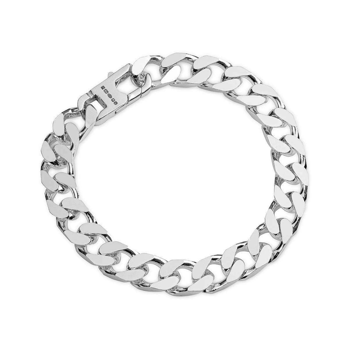 Men's Sterling Silver Bold Curb Chain Bracelet - Jewelry1000.com | Sterling  silver mens, Mens silver jewelry, Biker jewelry