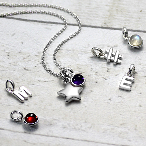 Silver Star Girls Necklace Pendant |Hersey & Son Silversmiths