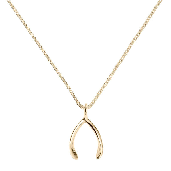 2024年春の AGMES/アグメス WISHBONE PENDANT VERMEIL GOLD ...