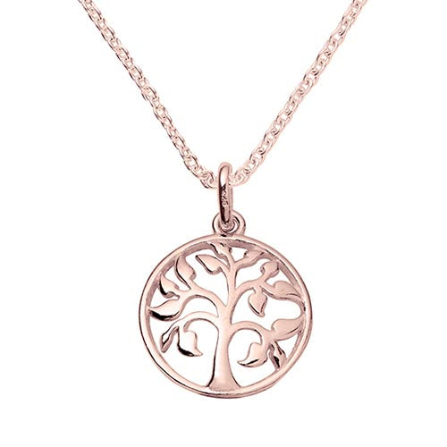 Pandora tree of hot sale life necklace gold